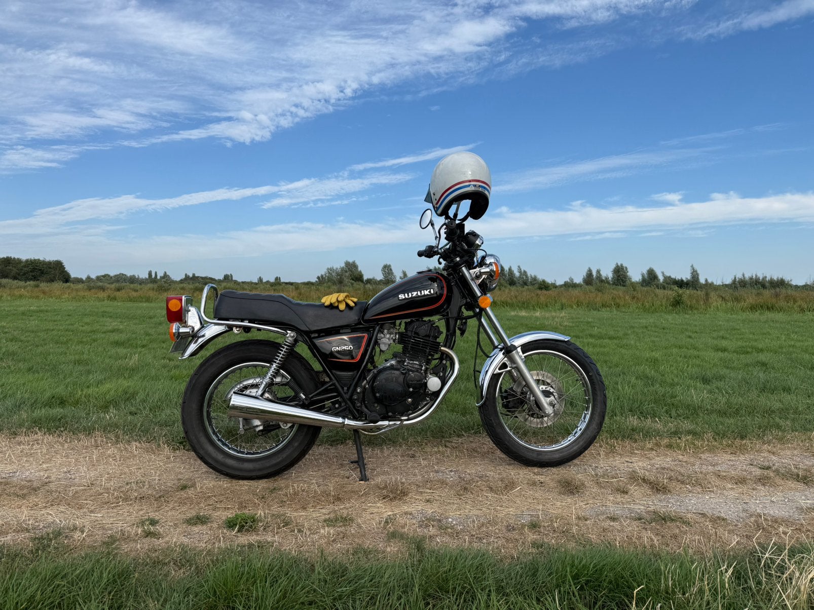Suzuki GN 250, Motoren, Ophalen, Gebruikt