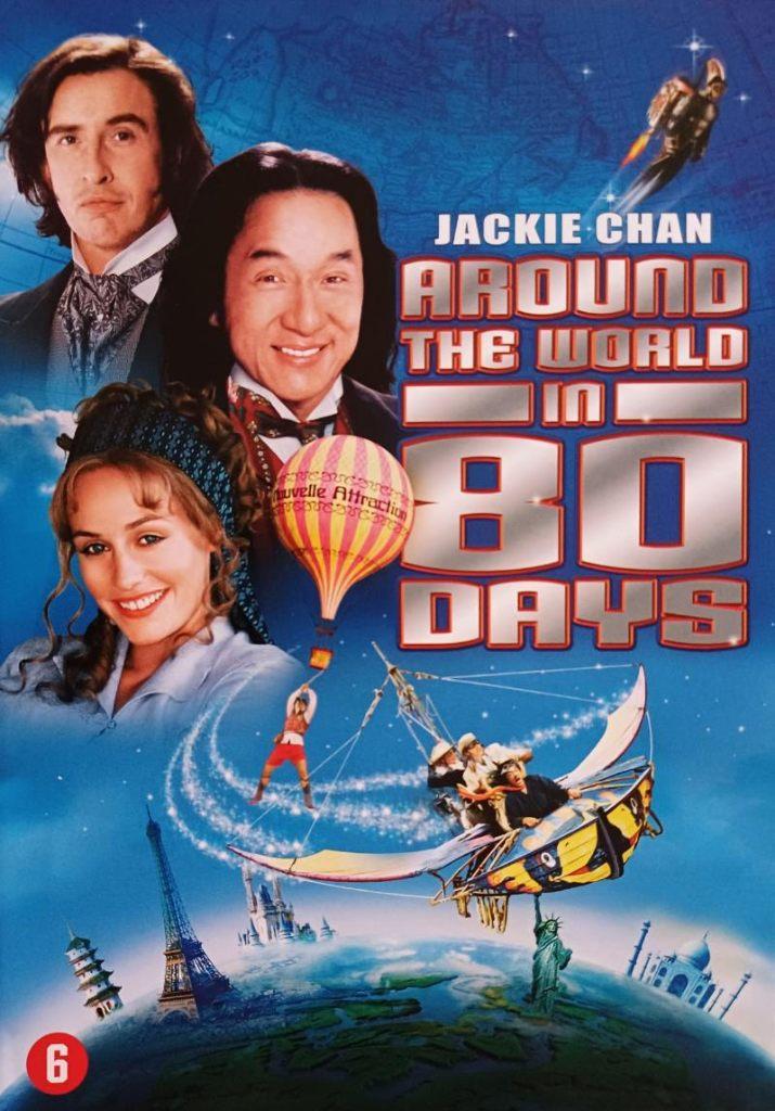 dvd AROUND THE WORLD IN 80 DAYS JACKIE CHAN ..., Ophalen of Verzenden, Zo goed als nieuw