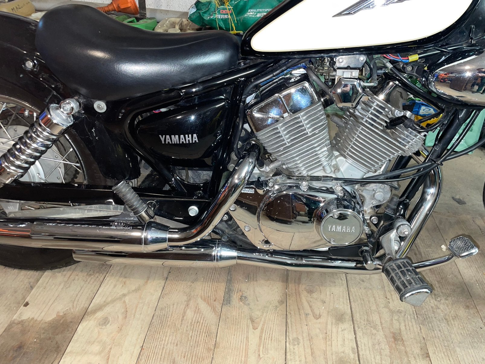 Yamaha virago 125cc, année 1999, 10.280km, Motoren, Chopper, Particulier