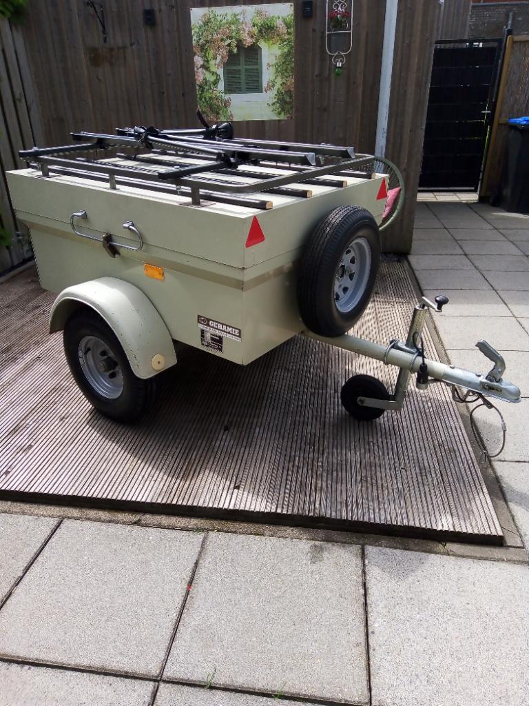 bagagewagen / remork  voor vakantie, Caravans en Kamperen, Tentaccessoires, Ophalen