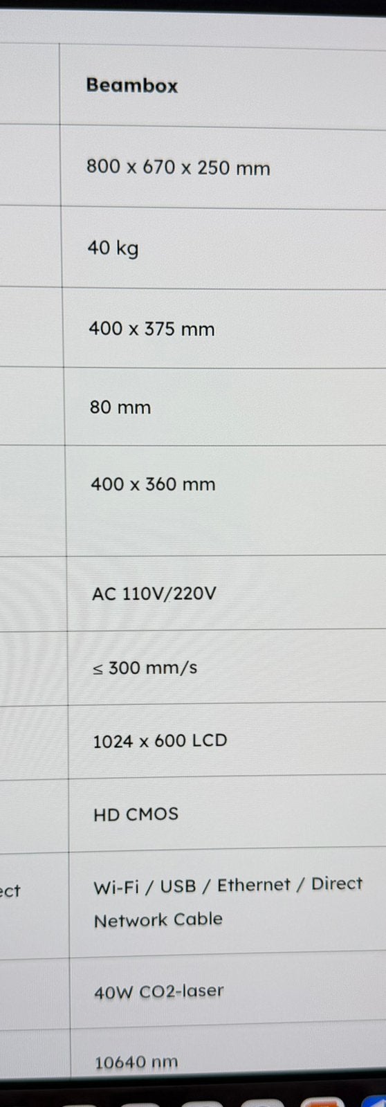 Flux Beambox, Ophalen, Zo goed als nieuw