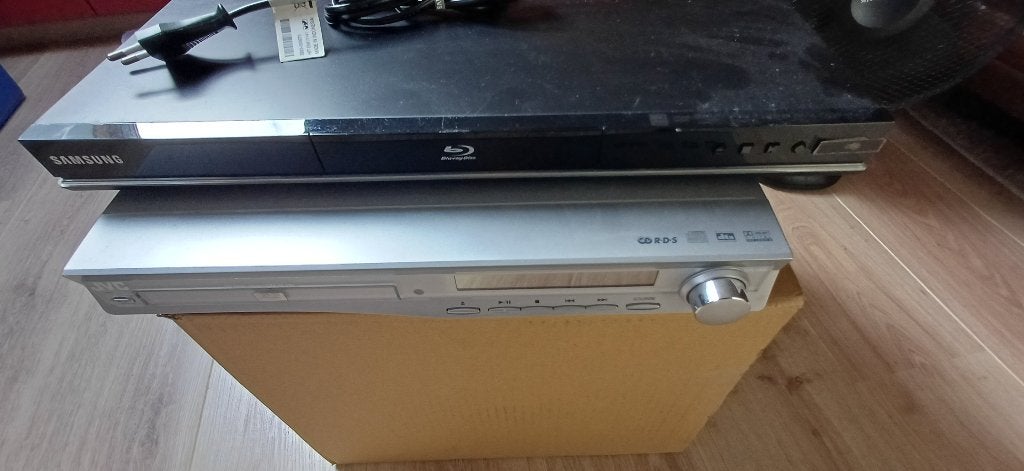 homecinema audio systeem en blueray speler, JVC, Enlèvement, Utilisé, Système 5.1