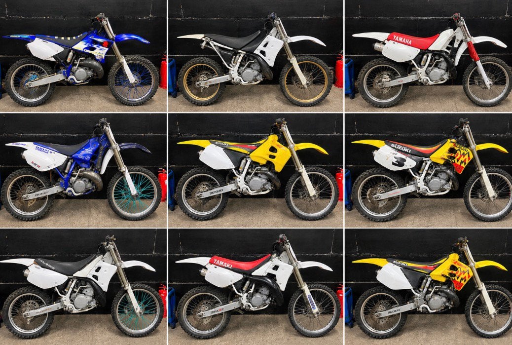 Partij crossmotoren, Motoren, Particulier