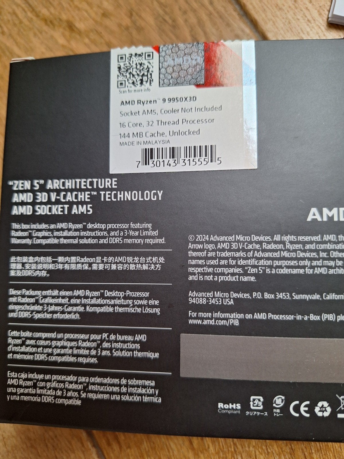 AMD Ryzen 9, Computers en Software, Processors, Gebruikt, Ophalen of Verzenden, 16-core, 4 Ghz of meer