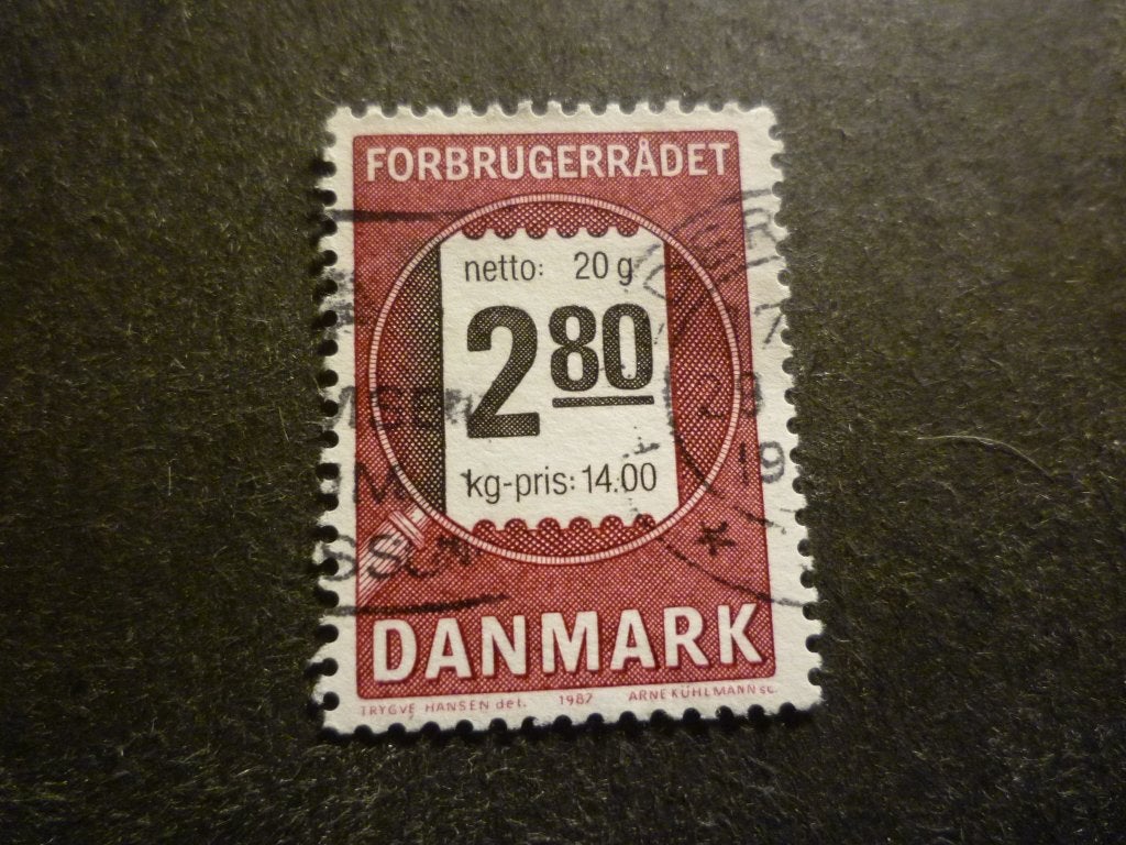 Denemarken/Danemark 1987 Mi 890(o) Gestempeld/Oblitéré, Envoi, Danemark, Affranchi