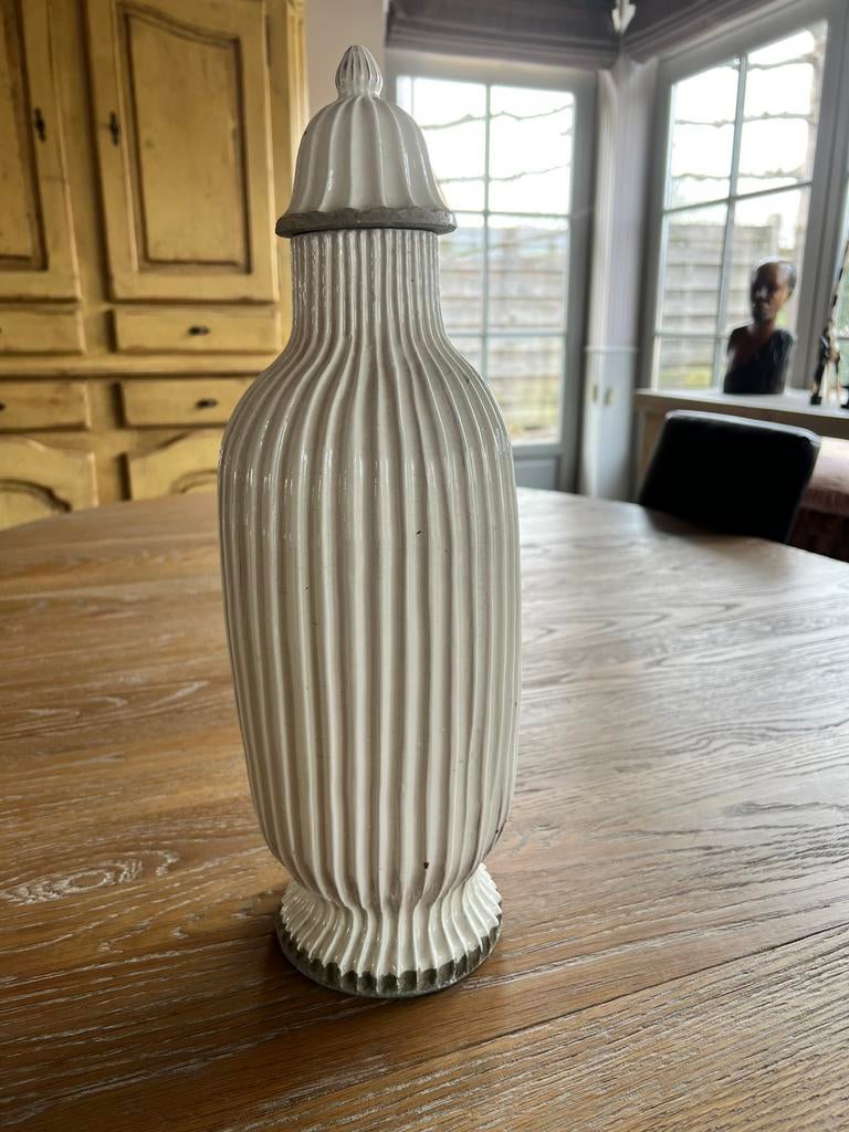 Landelijke vaas, Huis en Inrichting, Woonaccessoires | Vazen, Ophalen of Verzenden, Zo goed als nieuw