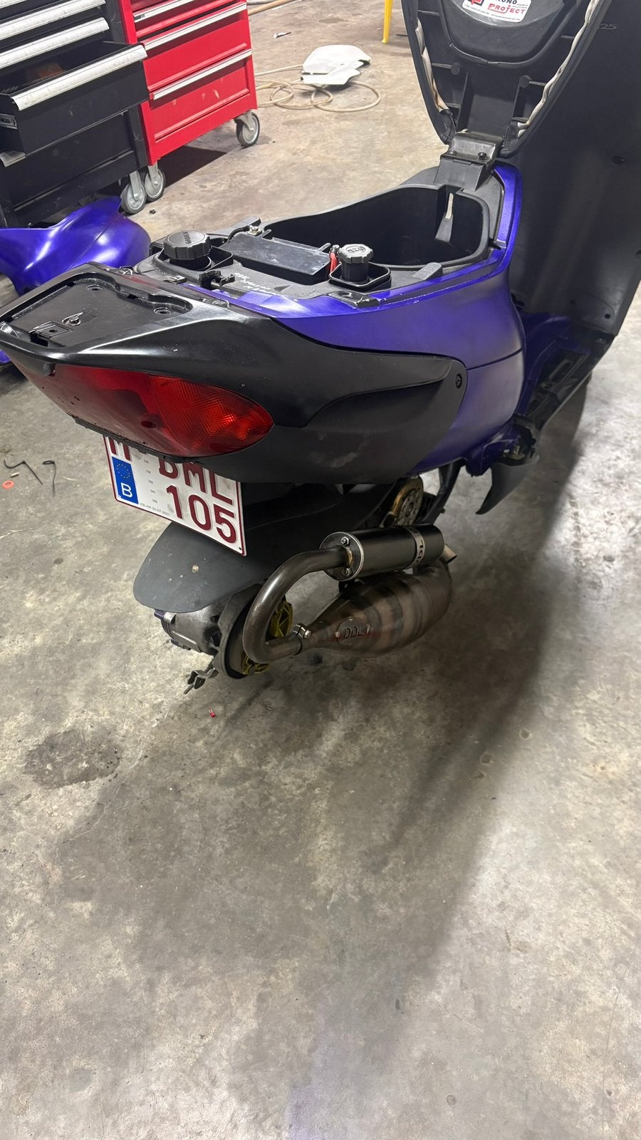 Piaggio skr lx 172, Ophalen, Zo goed als nieuw