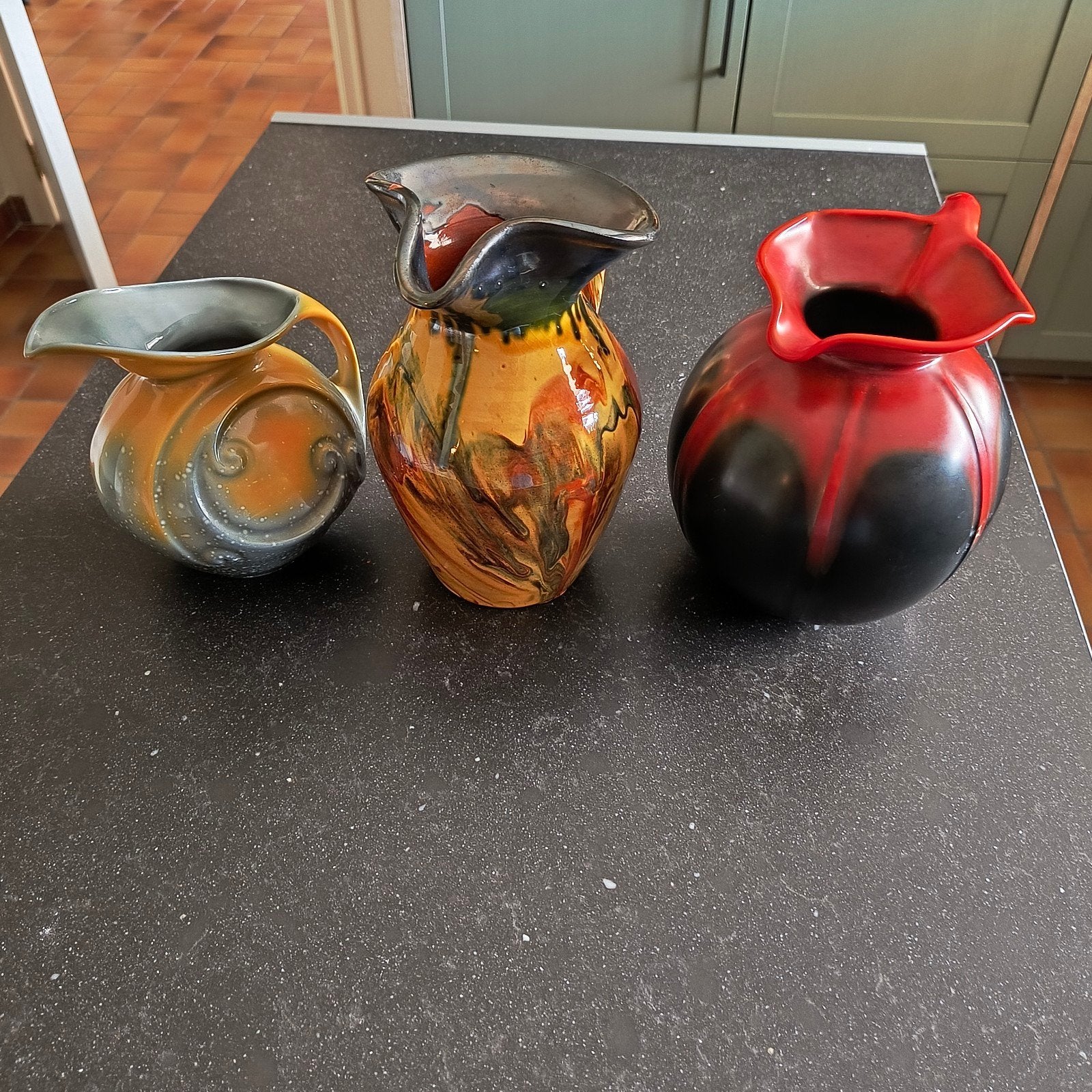vintage vazen, Antiek en Kunst, Ophalen of Verzenden