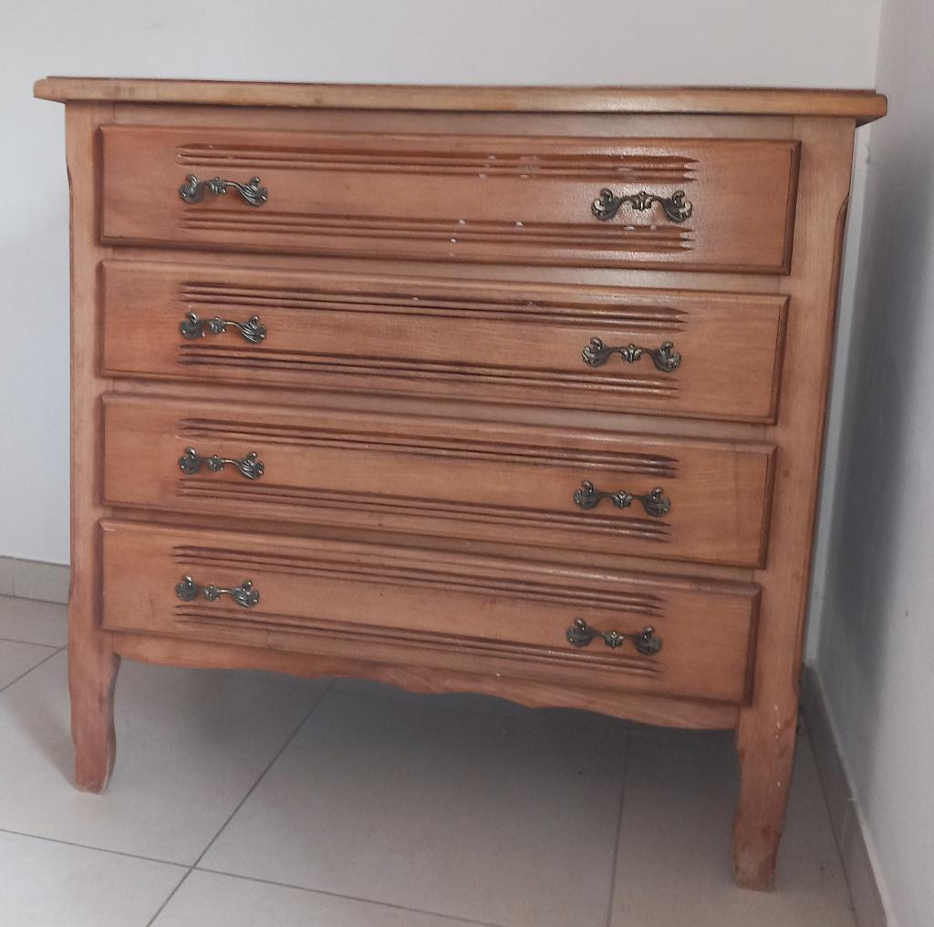 Commode 4 tiroirs, Maison & Meubles, Armoires | Commodes, 3 ou 4 tiroirs, 25 à 50 cm, Moins de 100 cm, Enlèvement