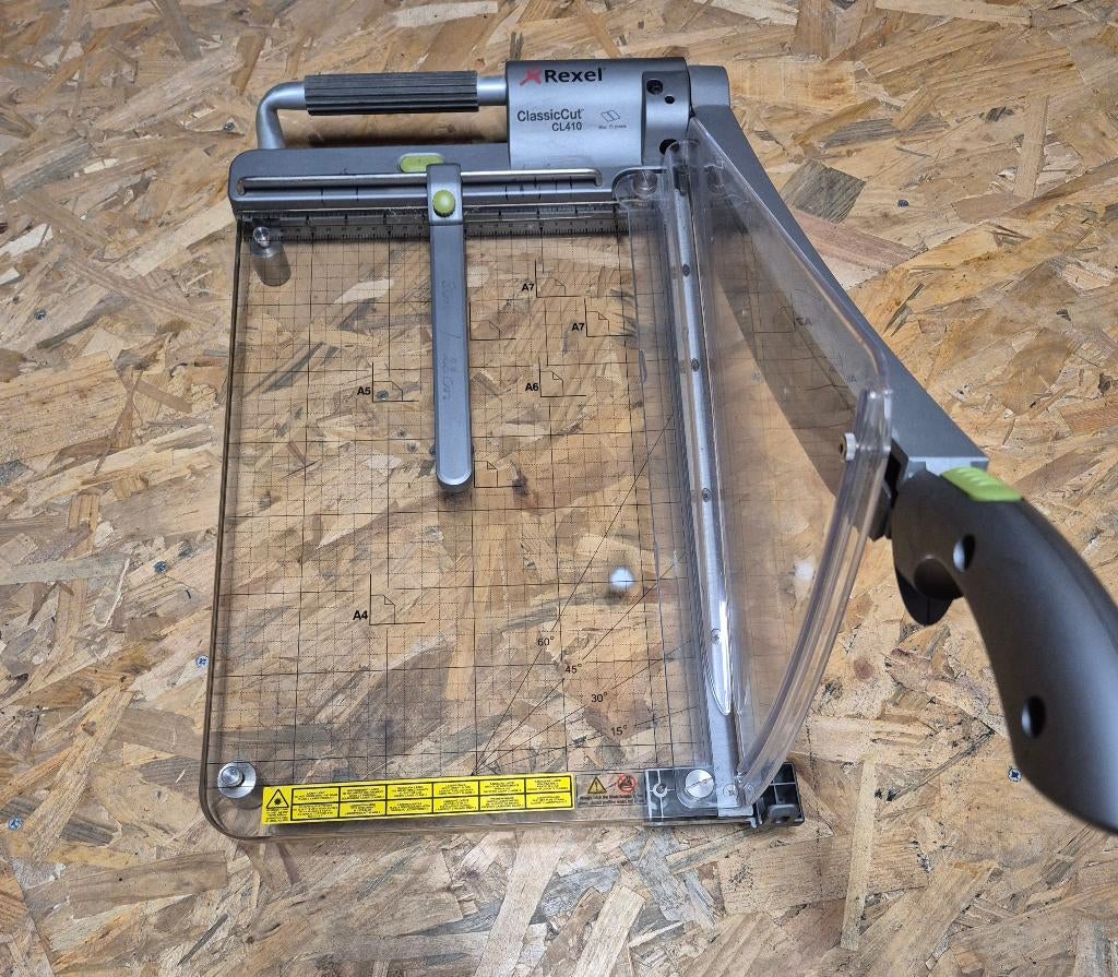 Rexel ClassicCut CL410 papier-snijmachine, Diversen, Bureau-accessoires, Ophalen, Zo goed als nieuw