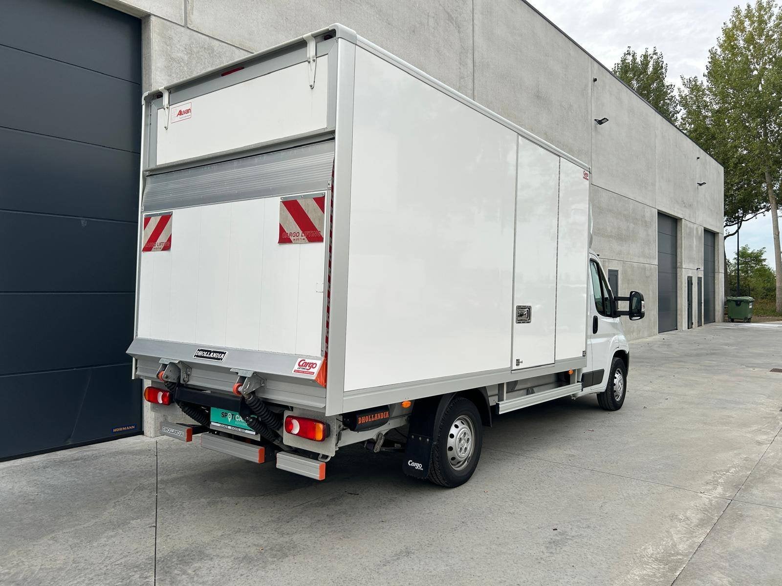Peugeot Boxer Laadbak met laadklep L4 - 2.2 diesel, Stof, Gebruikt, Overige kleuren, https://public.car-pass.be/vhr/e8c427f2-ad32-4dbe-bdd8-95f048cfbb43