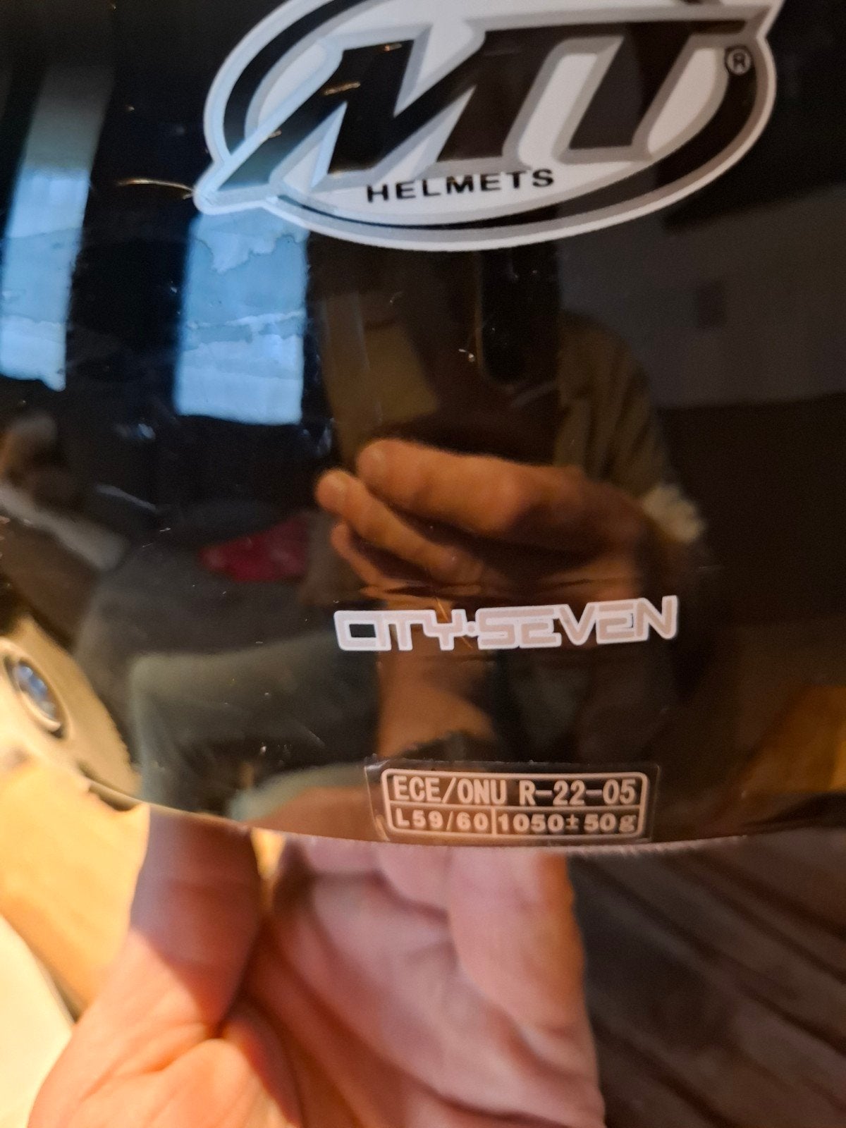helm gebruikt maar nog in goede staat, Ophalen