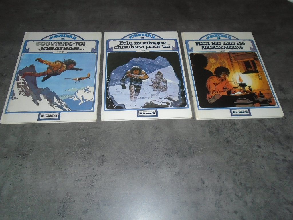 BDs - TOUNGA / JONATHAN, Livres, BD, Série complète ou Série, Enlèvement ou Envoi, Comme neuf, E. Aidans