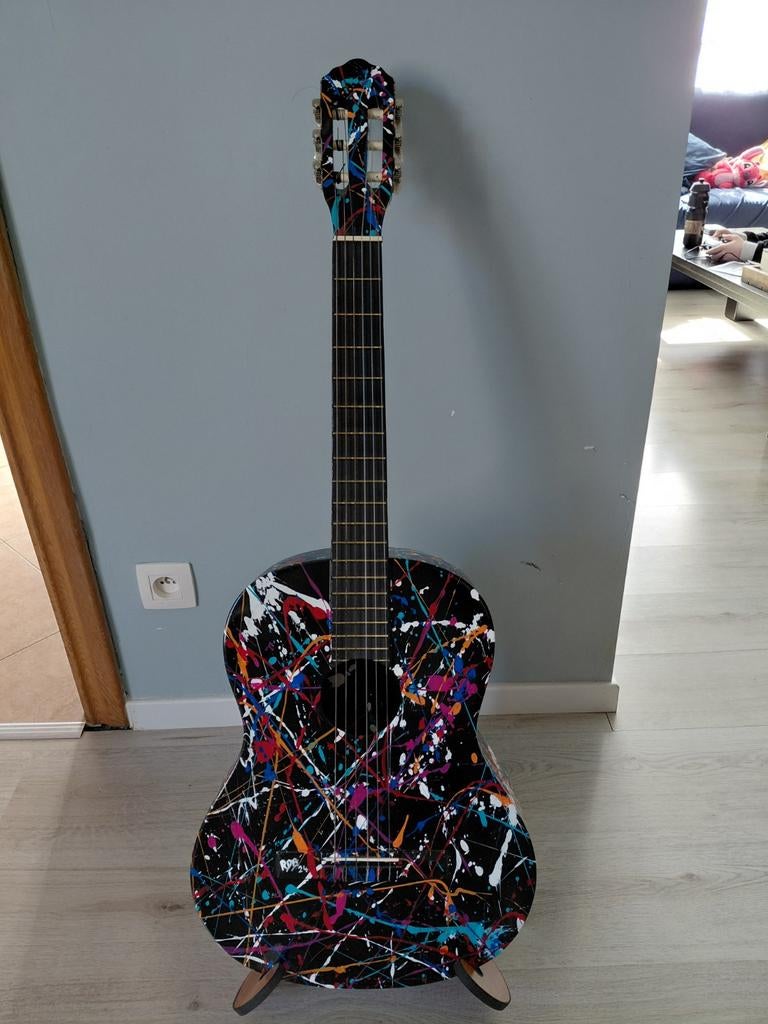 Akoestische gitaar, Ophalen