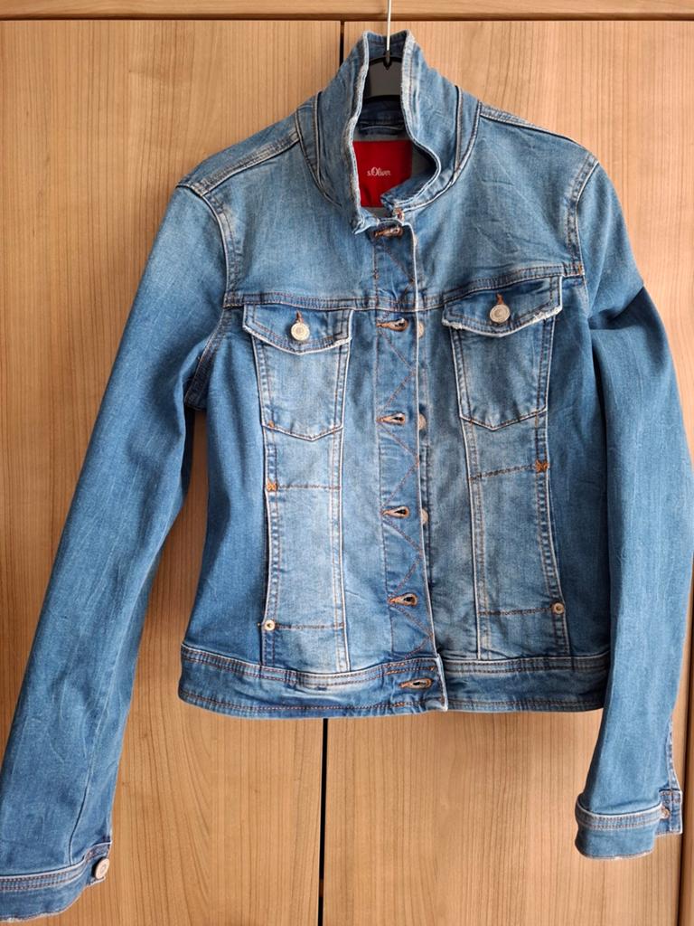 Jeansjas S. Oliver maat 36, Kleding | Dames, Jassen | Zomer, Ophalen, Maat 36 (S)