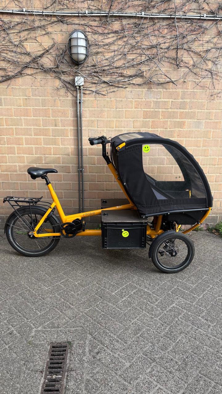 E-bike chike ekids tricycle, Vélos & Vélomoteurs, Enlèvement, Comme neuf, Frein à disque