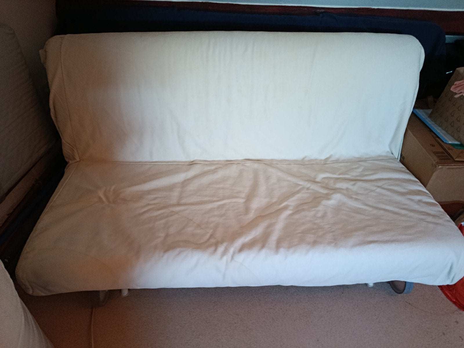 slaap zetel wit IKEA PS, Ophalen, Gebruikt, Wit, Tweepersoons