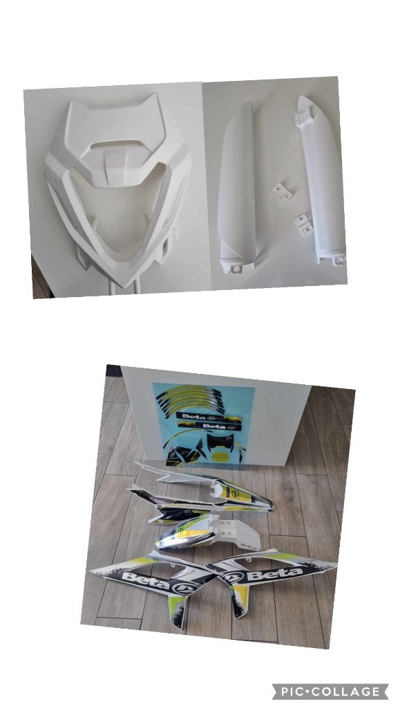 Beta RR50 kappenset met WKND custom decals, Envoi, Comme neuf, Capot, Beta RR50