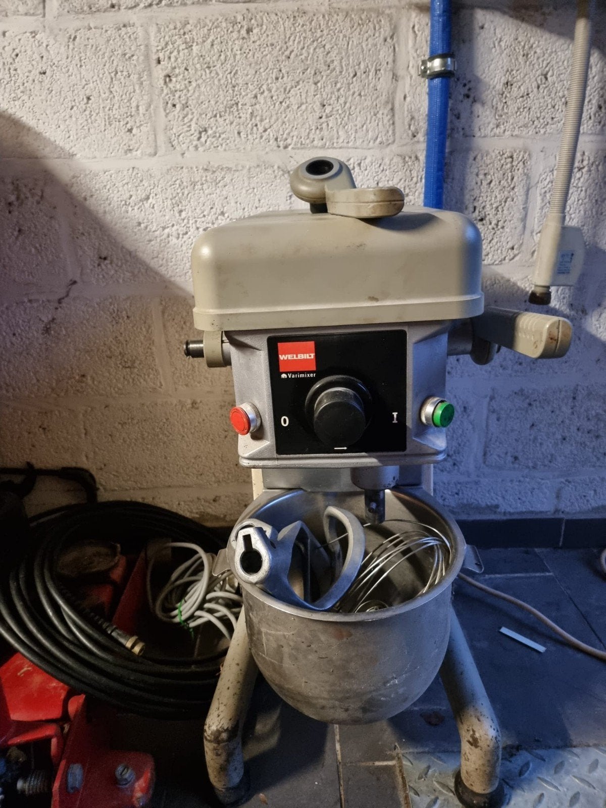 zware deegmachine, Ophalen