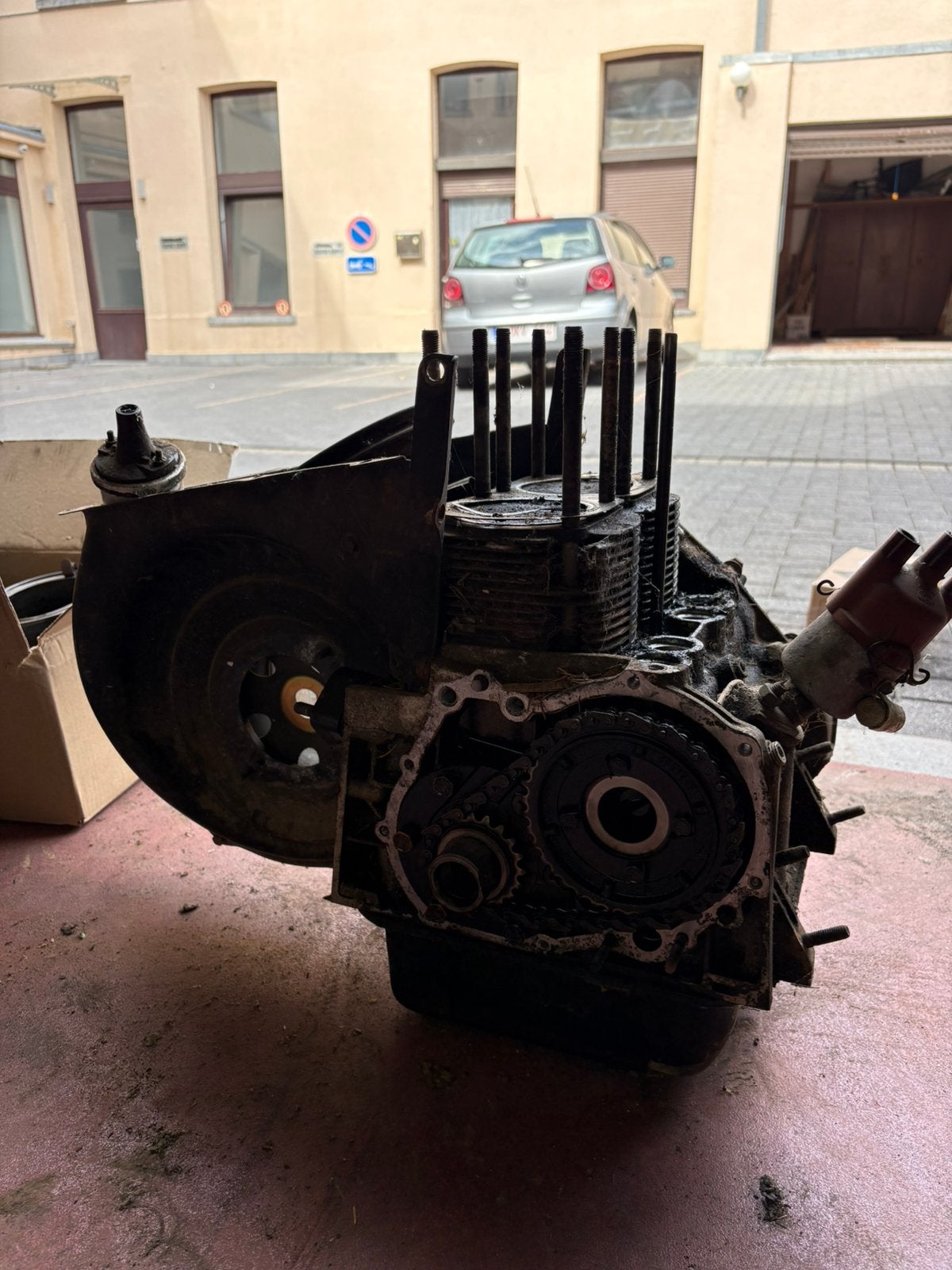 moetur fiat 500, Enlèvement, Fiat
