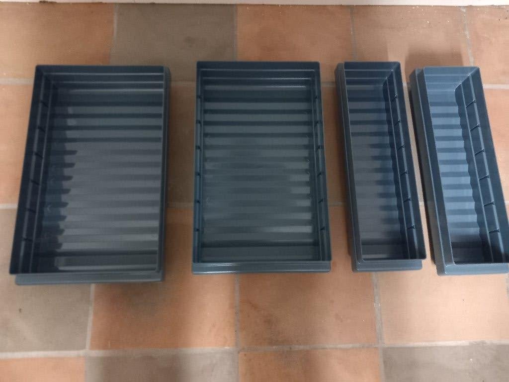 23 bacs de rangement 40x23x8 et 40x11x8, Bricolage & Construction, Enlèvement