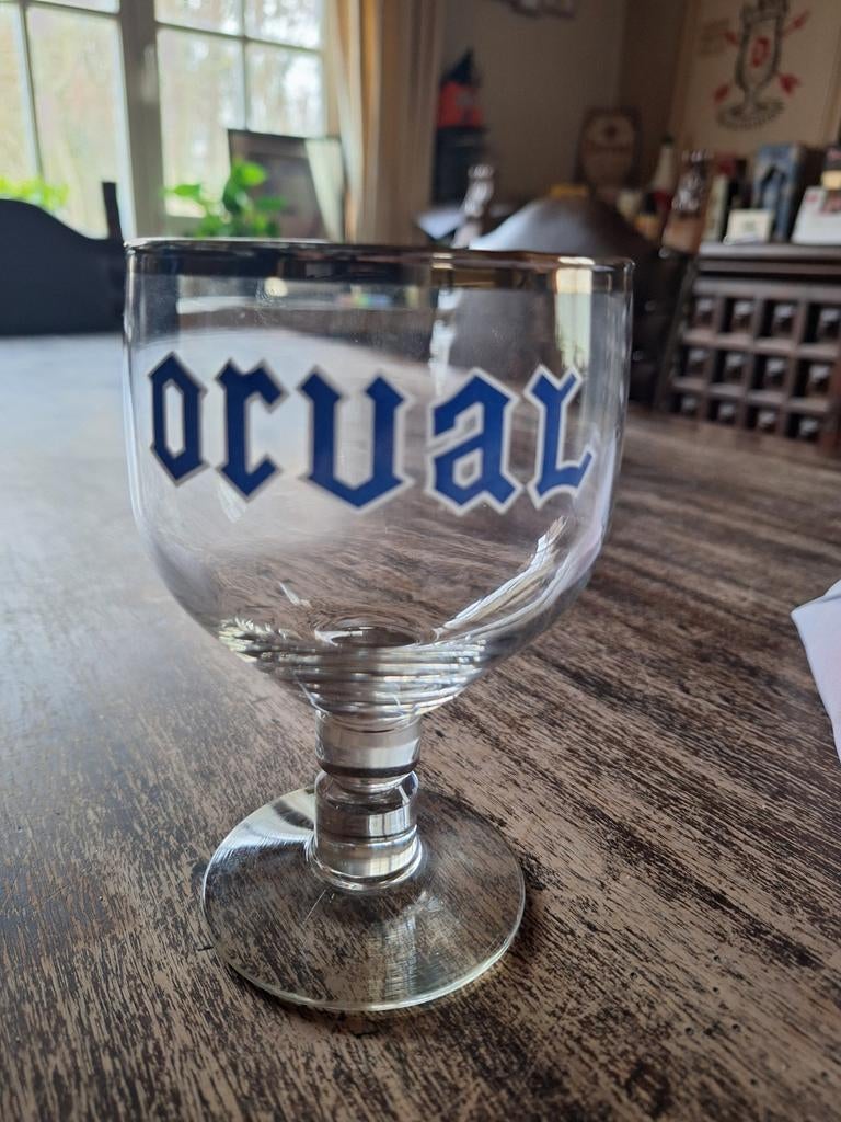 Orval glas te koop, Verzamelen, Biermerken, Ophalen