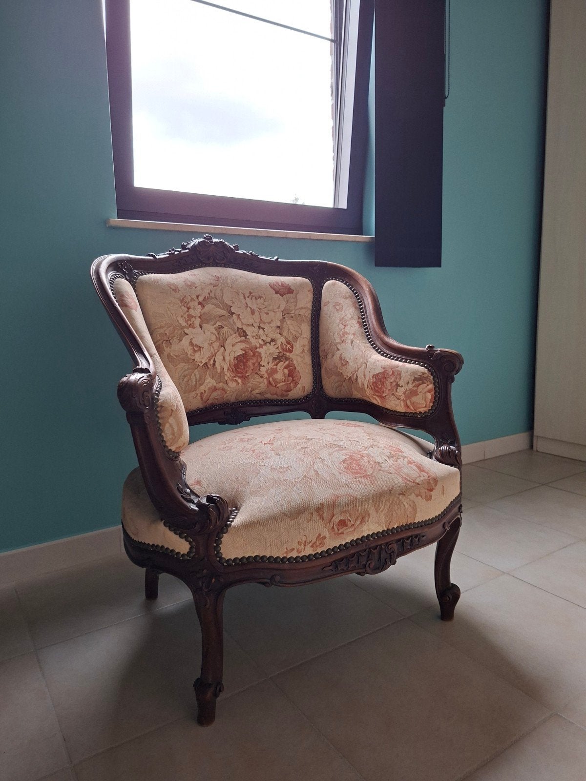 fauteuil classique antique/style Louis XV, Enlèvement