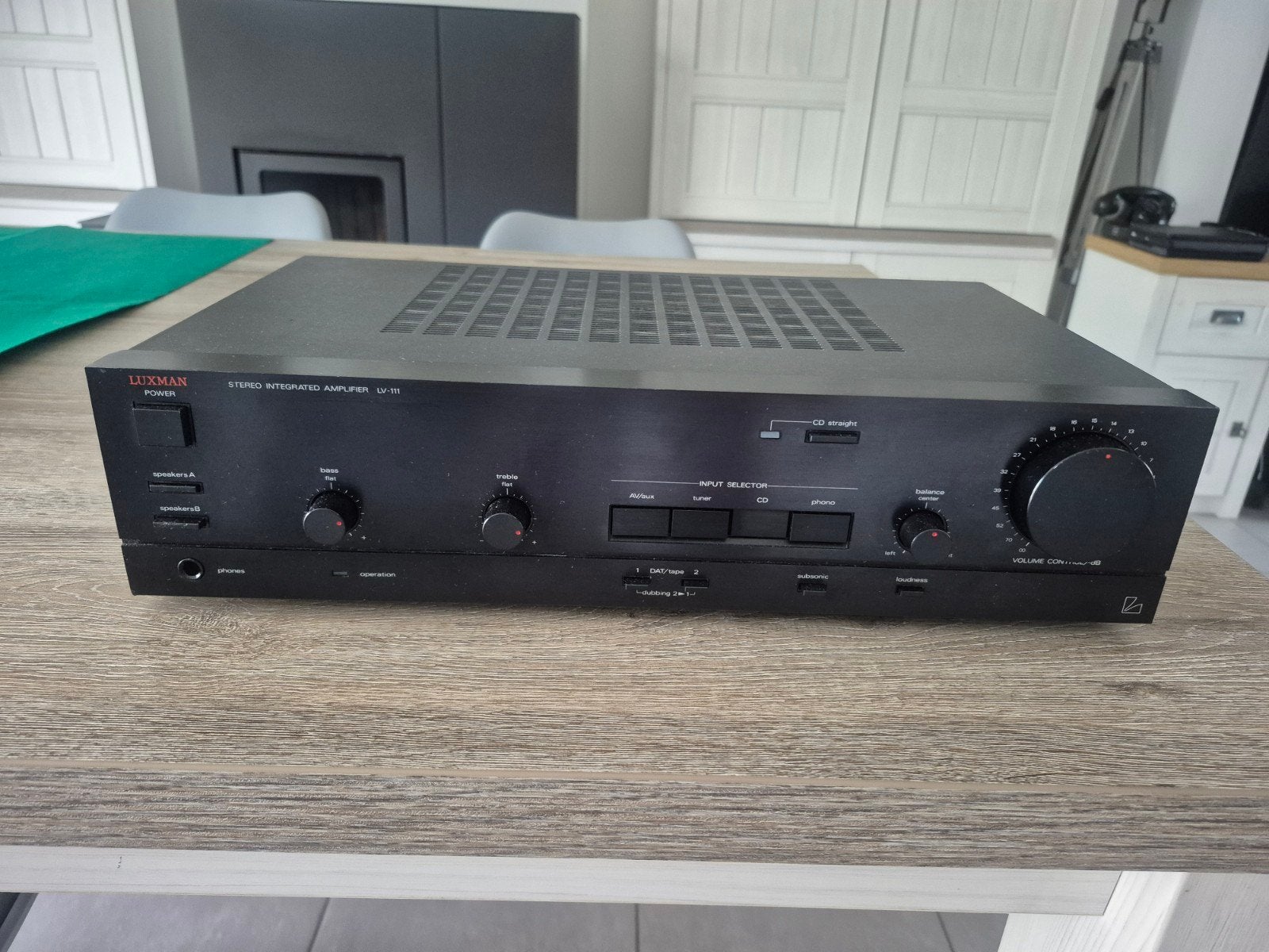 luxman lv111, Autres marques, Moins de 60 watts, Enlèvement, Stéréo