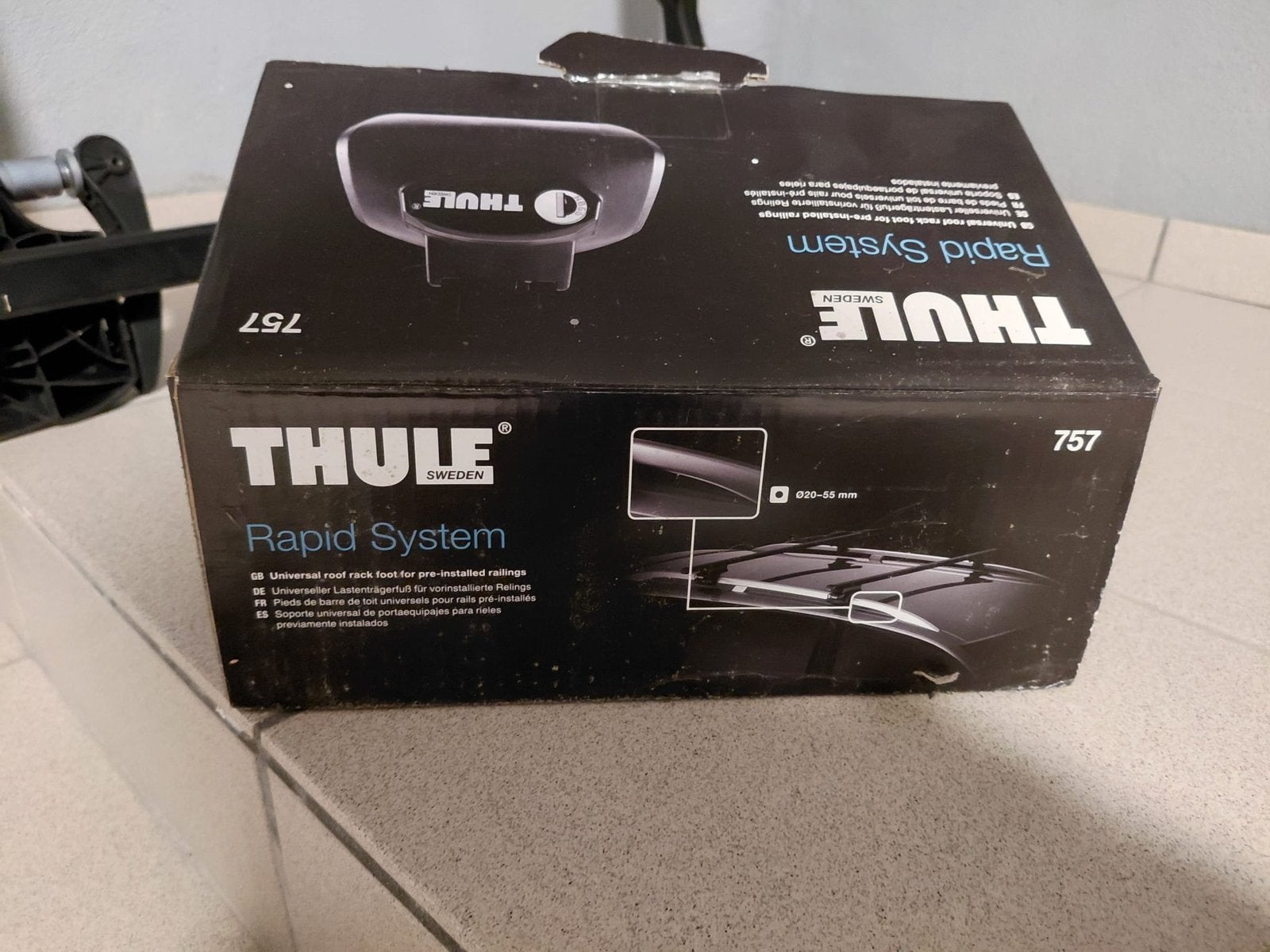 Thule - dakdrager - 2 racefietsen, Ophalen, 2 fietsen, Zo goed als nieuw, Dakdrager