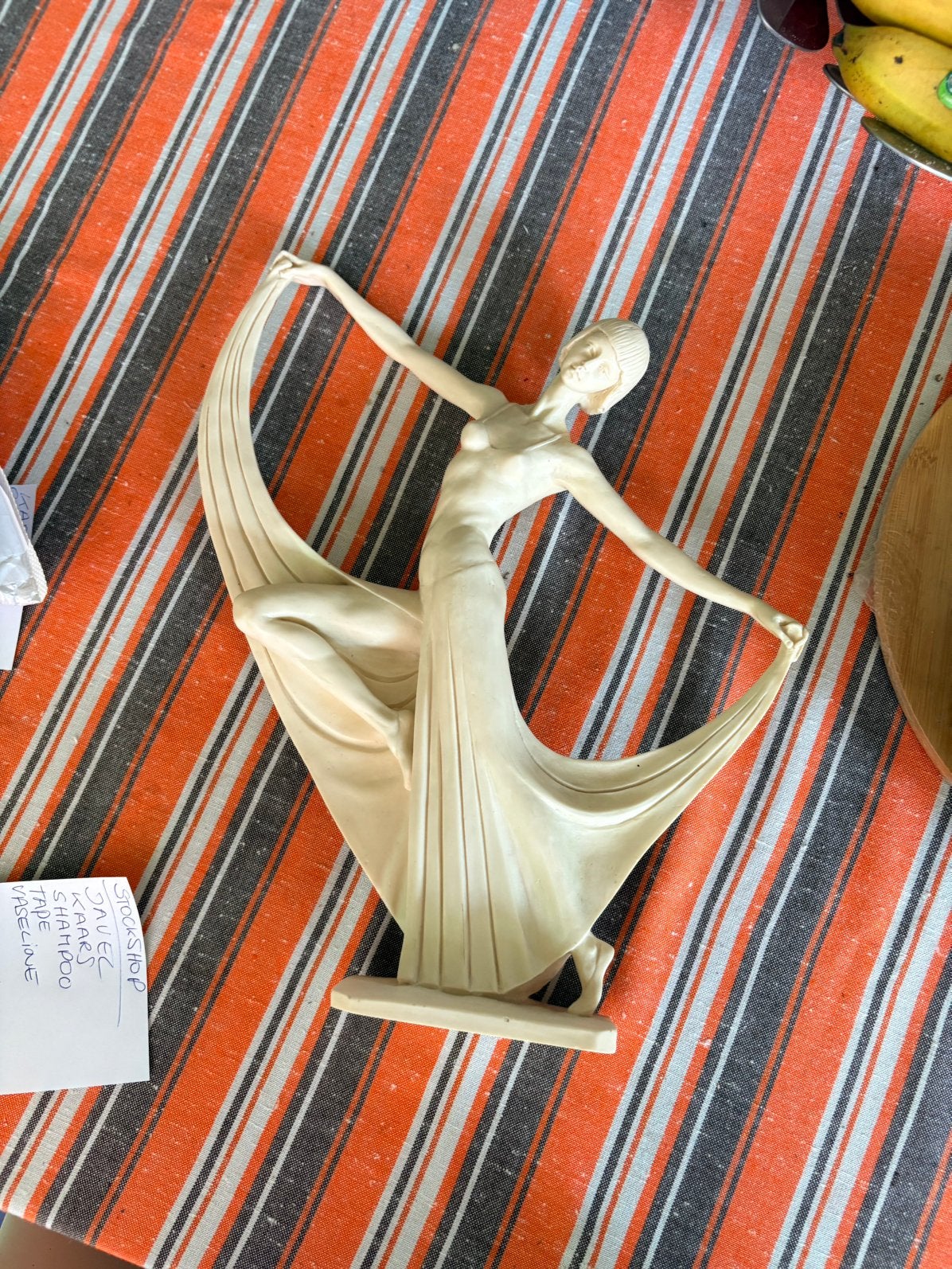 Belle statue art déco d'Amilcare Santini, Enlèvement, Art deco