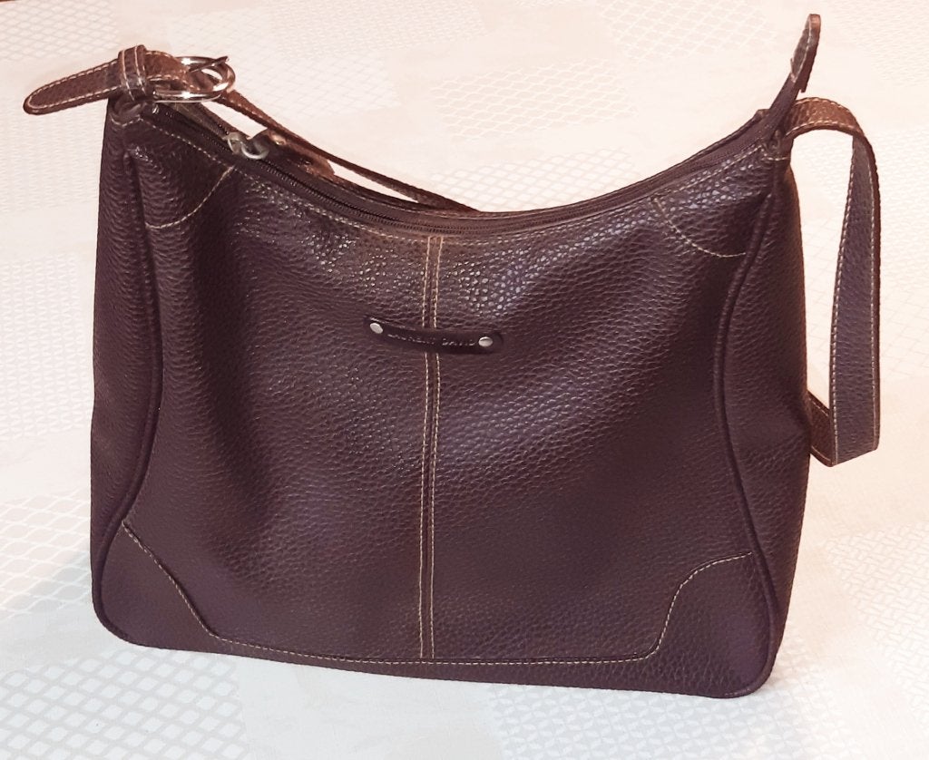 Bruine handtas Laurent David, Enlèvement, Comme neuf, Brun, Sac à main
