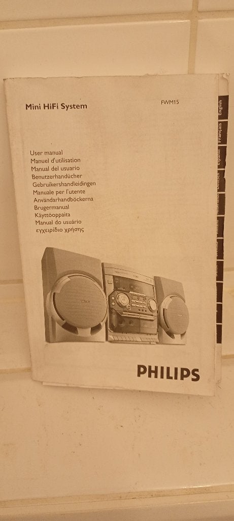 Philips FWM15, Audio, Tv en Foto, Stereoketens, Ophalen, Gebruikt, Tuner of Radio, Philips