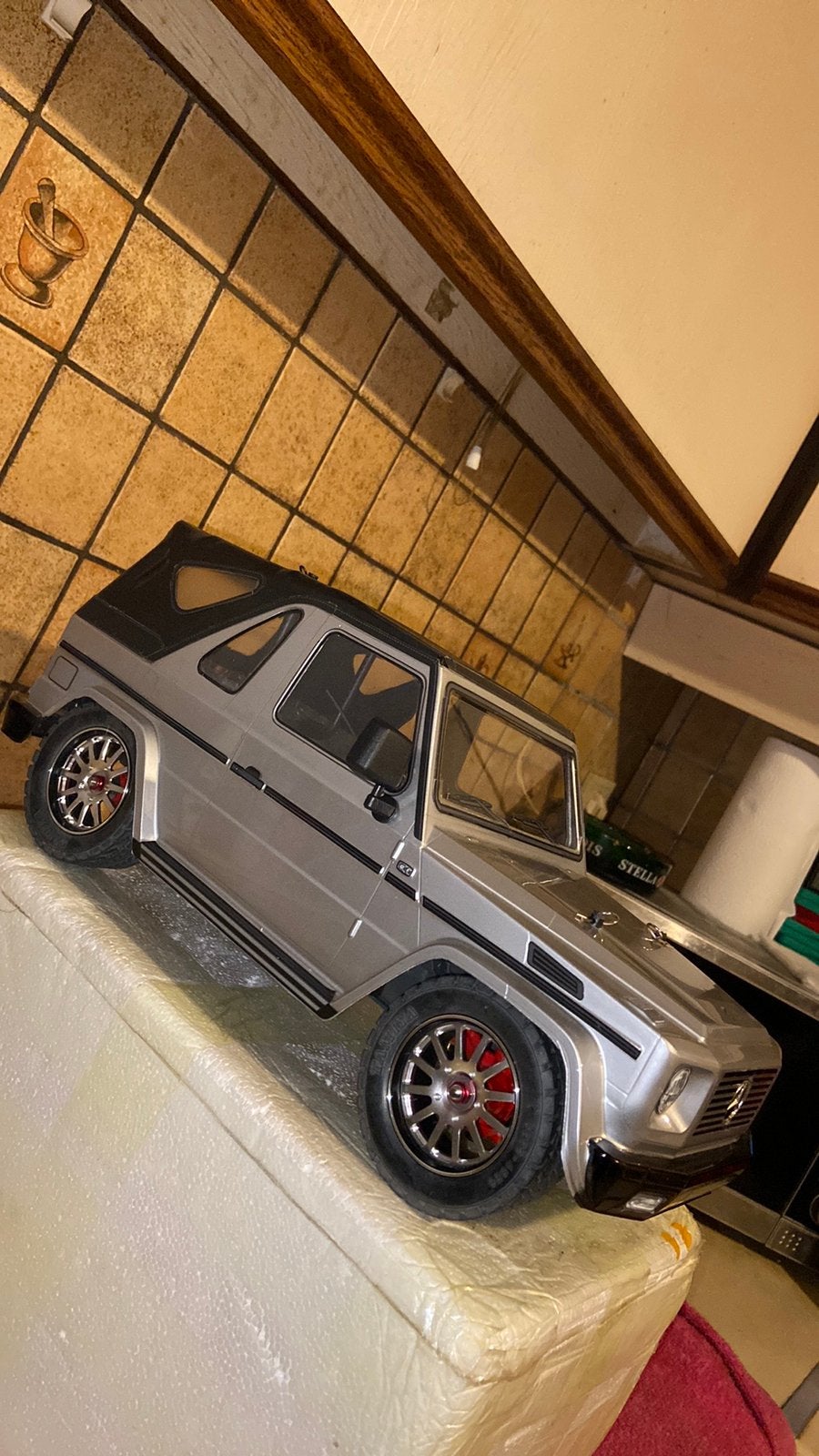 RC Tamiya Mercedes G klasse 320 Cabrio MF-01X chassis, Elektro, Nieuw, Ophalen of Verzenden, Schaal 1:10
