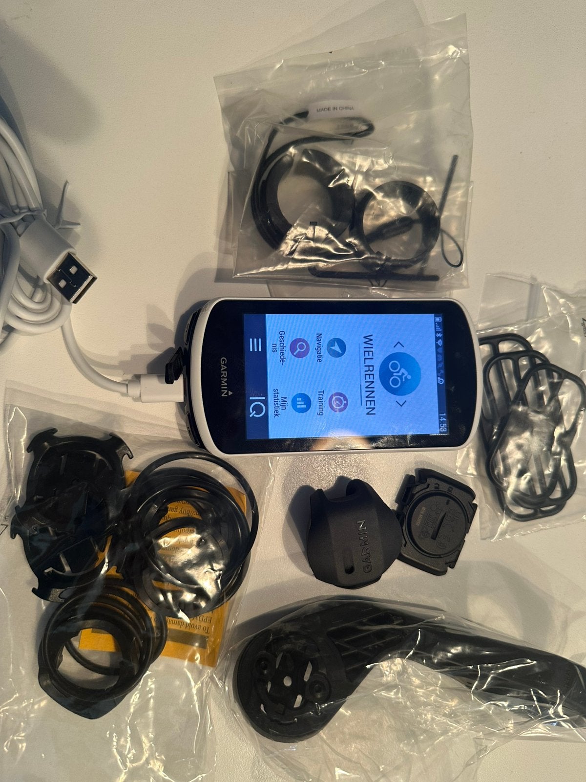 Garmin Edge 1030, Fietsen en Brommers, Ophalen, Cadanssensor, Zo goed als nieuw