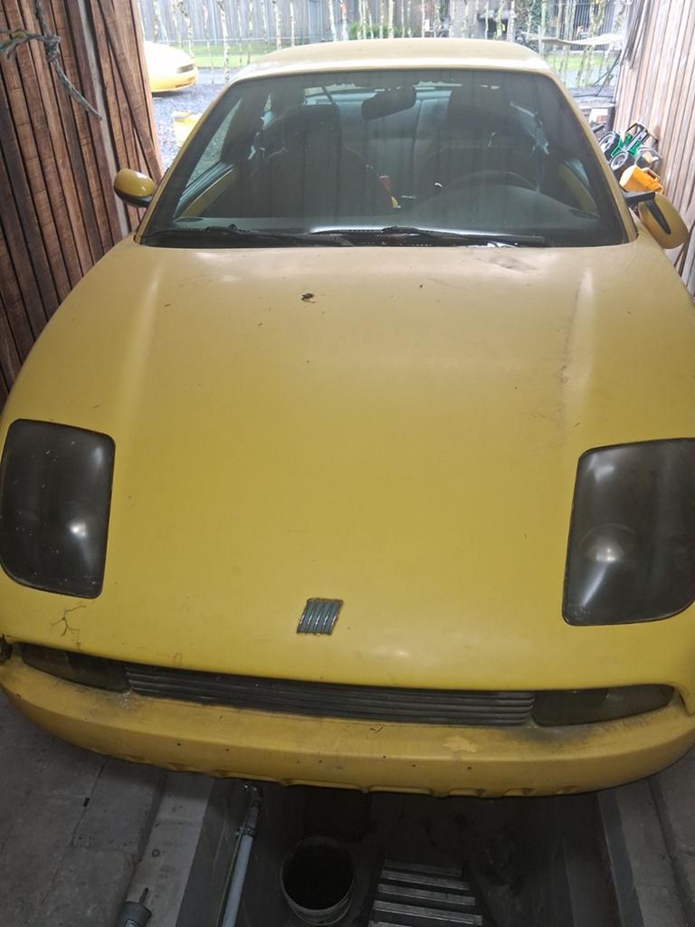 2x fiat coupe 1.8 16v, Auto's, Fiat, Voorwielaandrijving, 4 zetels, Zwart, 4 cilinders
