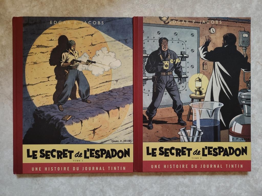 Blake & Mortimer Le secret de l'espadon tomes 1&2 éd limitée, Plusieurs BD, Enlèvement ou Envoi, Edgar P. Jacobs, Comme neuf