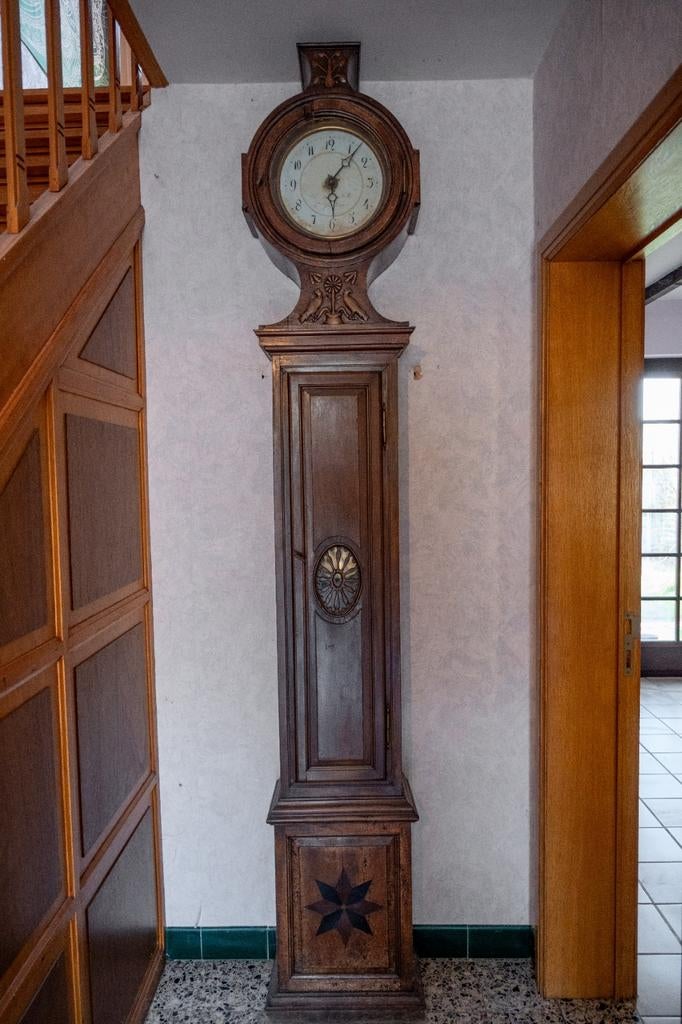 Horloge en bois, Antiquités & Art, Antiquités | Horloges, Enlèvement