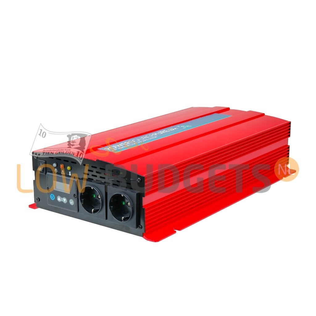 Pure Sinus Omvormer 2000W met LCD Display 12V-230V, Auto diversen, Overige Auto diversen, Verzenden