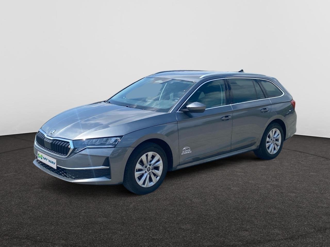 Skoda Octavia Combi 1.5 TSI eTec MHEV Corporate DSG, Auto's, Automaat, 115 g/km, Break, Zilver of Grijs