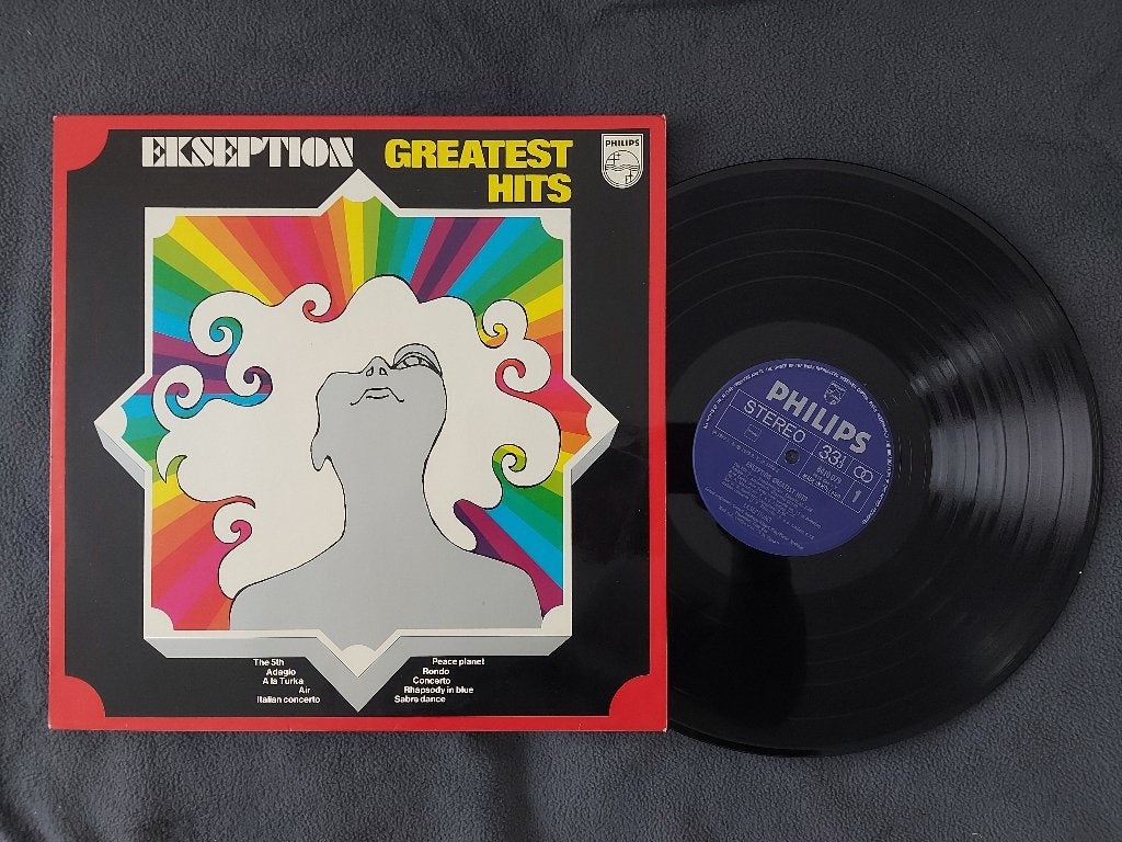 Vinyle 33t. Ekseption-greatest hits (10 titres)., Enlèvement, Utilisé, Pop