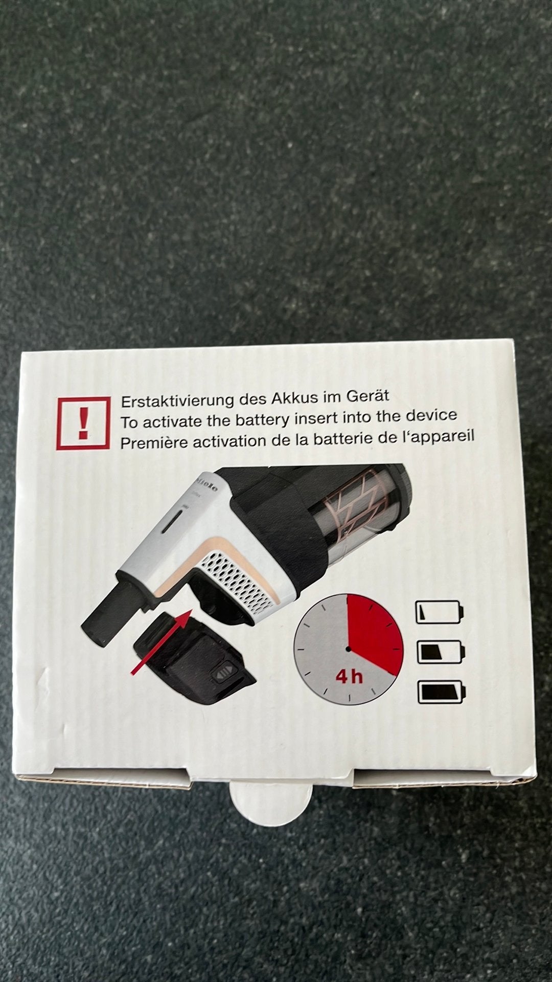 Accu Miele stofzuiger TRIFLEX HX2 ‼️NIEUW, Elektronische apparatuur, Ophalen, Nieuw, Steelstofzuiger, Miele