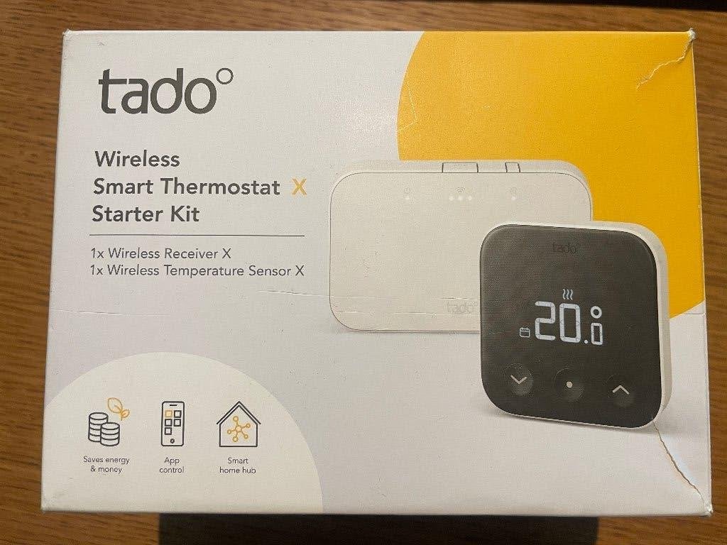 tado Wireless Smart Thermostat X - Starter Kit, Doe-het-zelf en Bouw, Ophalen, Slimme thermostaat, Zo goed als nieuw