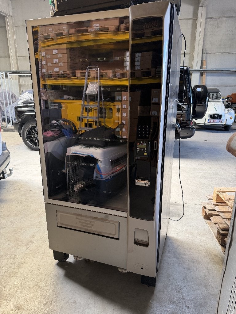 automaat drank, Euro, Ophalen, Gebruikt