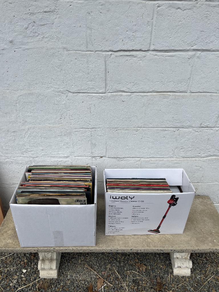 80+ LP’s / vinyl platen – gemengd lot, Cd's en Dvd's, Vinyl | Wereldmuziek, Gebruikt, Overige formaten, Ophalen