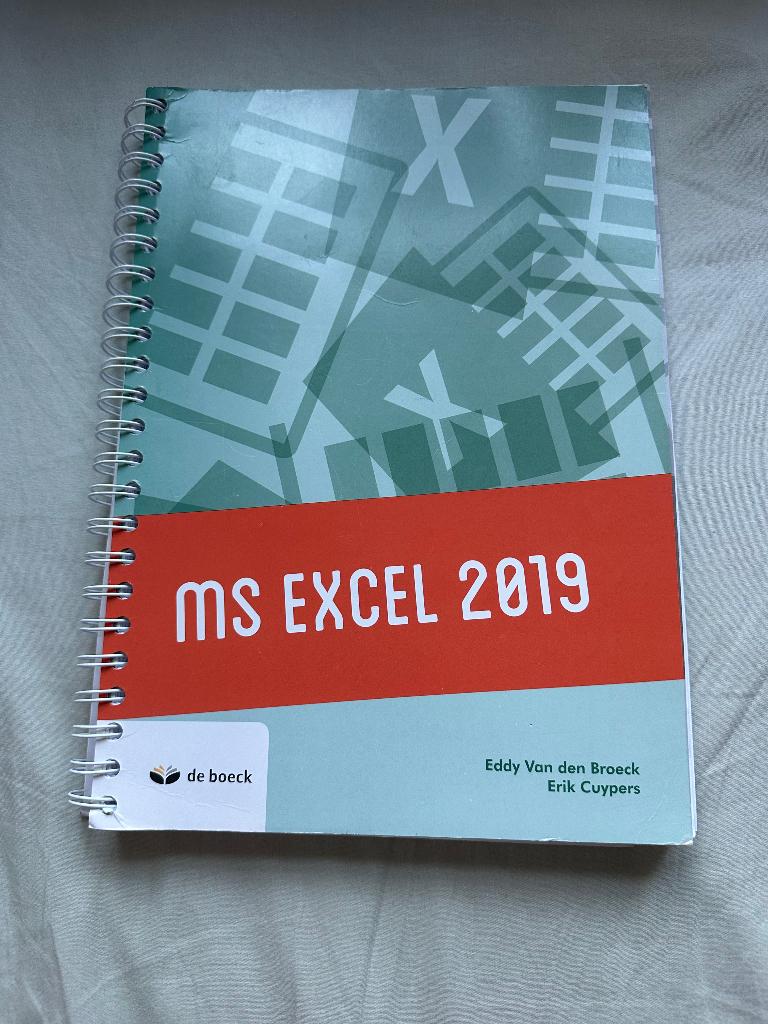MS Excel 2019, Boeken, Ophalen of Verzenden, Gelezen, Overige vakken, Van In