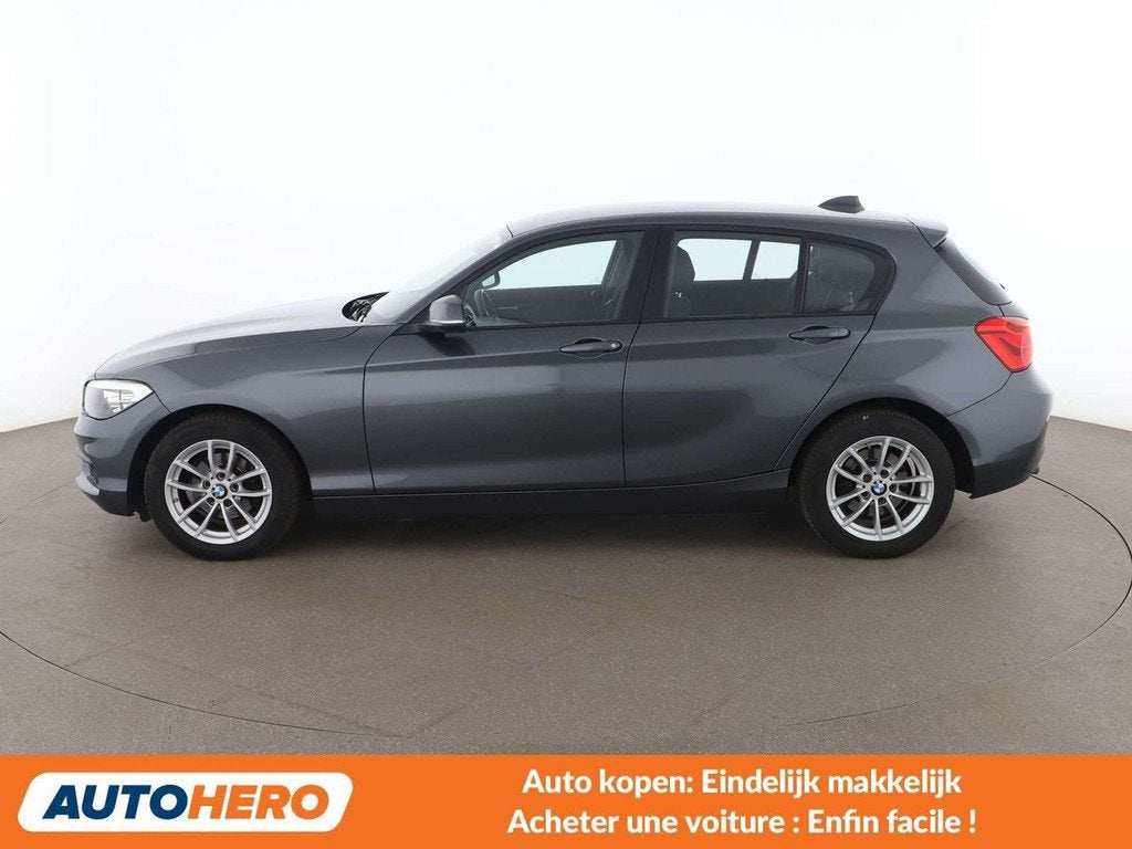 BMW 1 Serie 116 116d Advantage (bj 2018, automaat), Automaat, Gebruikt, Zwart, https://public.car-pass.be/vhr/8b7732d3-7d80-42bb-910f-7ac5ebc3da2f