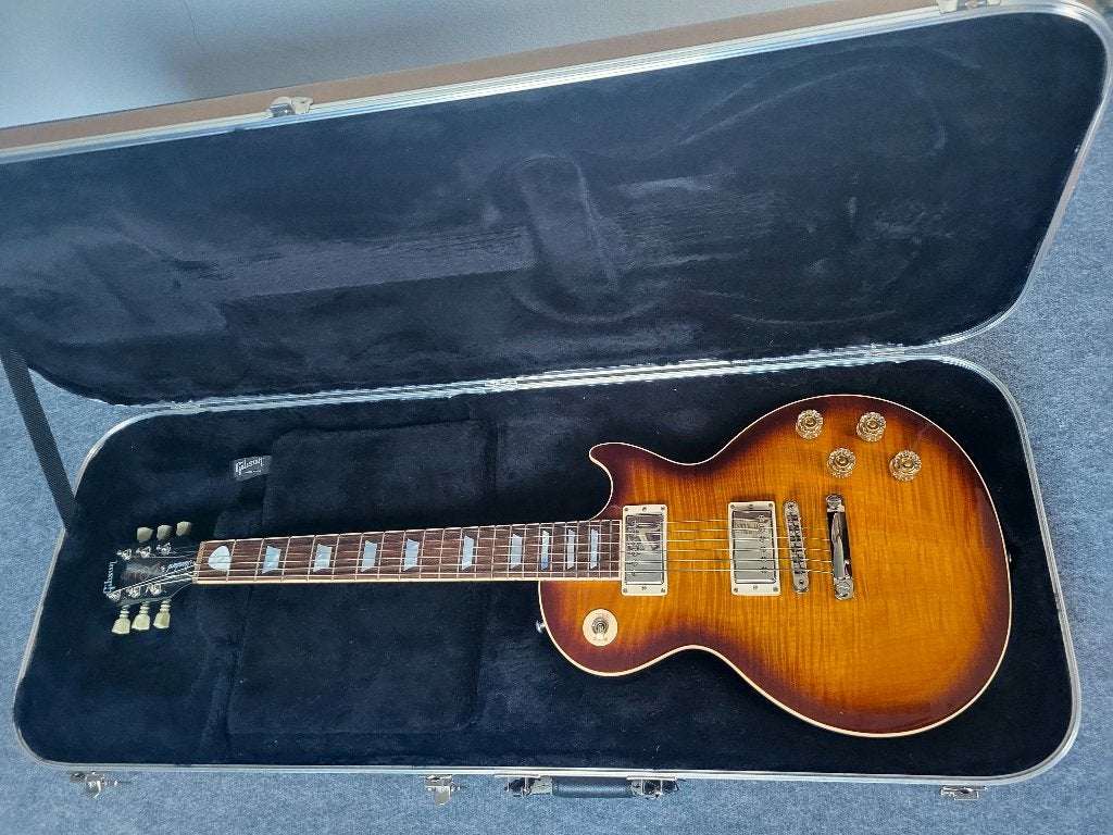 Gibson Les Paul 2015 100th Cherry Sunburst., Muziek en Instrumenten, Ophalen, Zo goed als nieuw, Solid body, Gibson