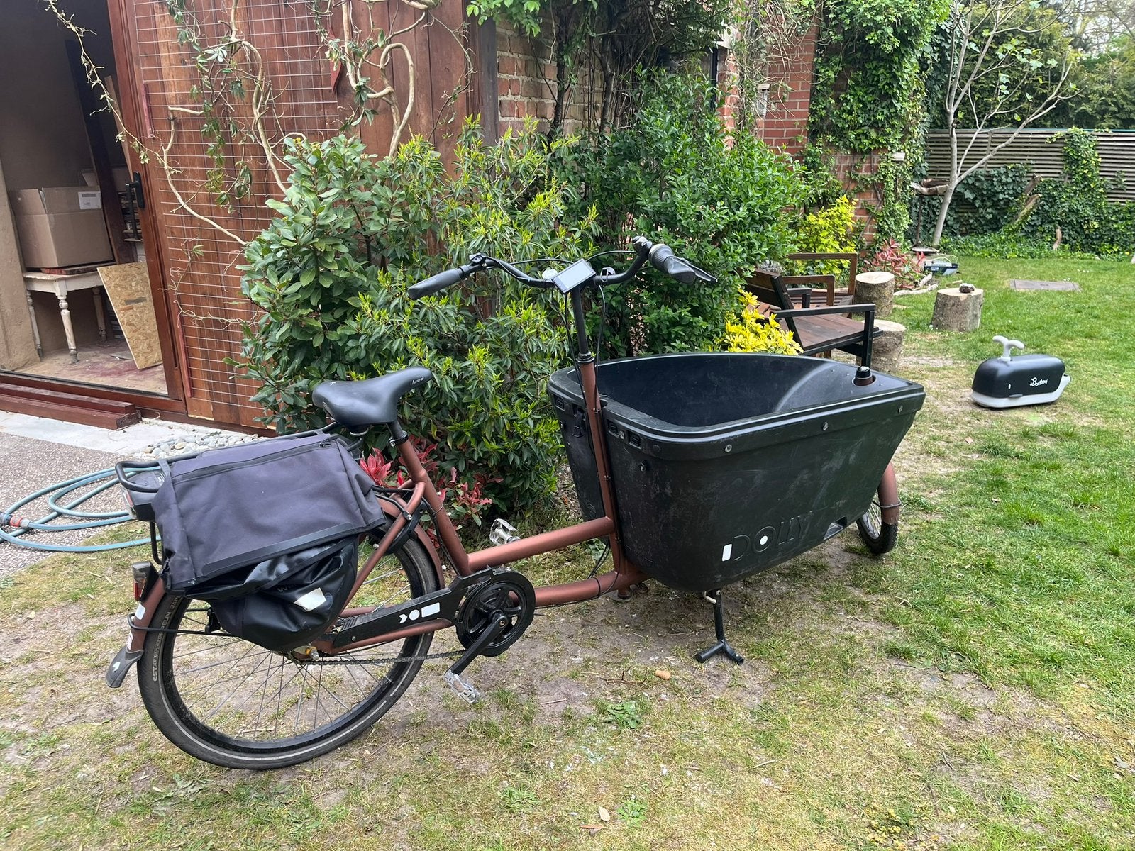 Dolly bakfiets, Fietsen en Brommers, Ophalen, Gebruikt, Elektrisch