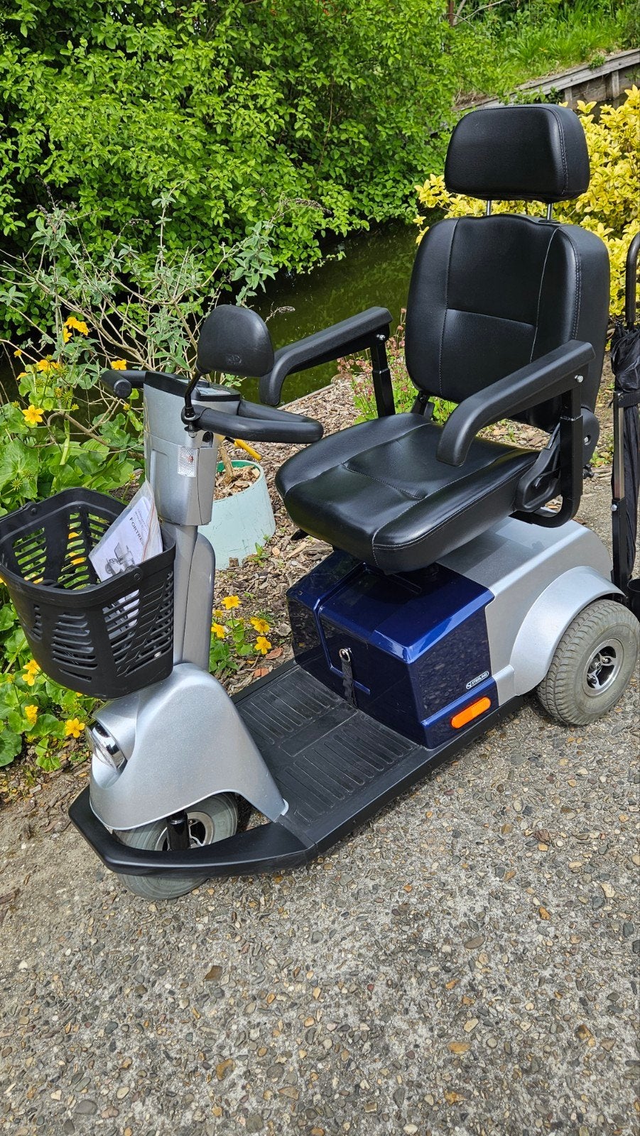 Scootmobiel Sterling Calypso, zo goed als nieuwe scootmobiel, Diversen, Ophalen, Inklapbaar, Zo goed als nieuw, Elektrische rolstoel