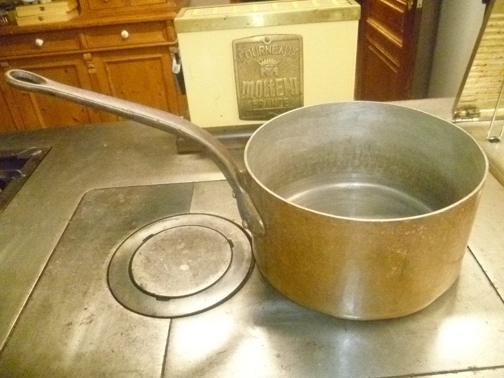 koperen kookpot, Ophalen